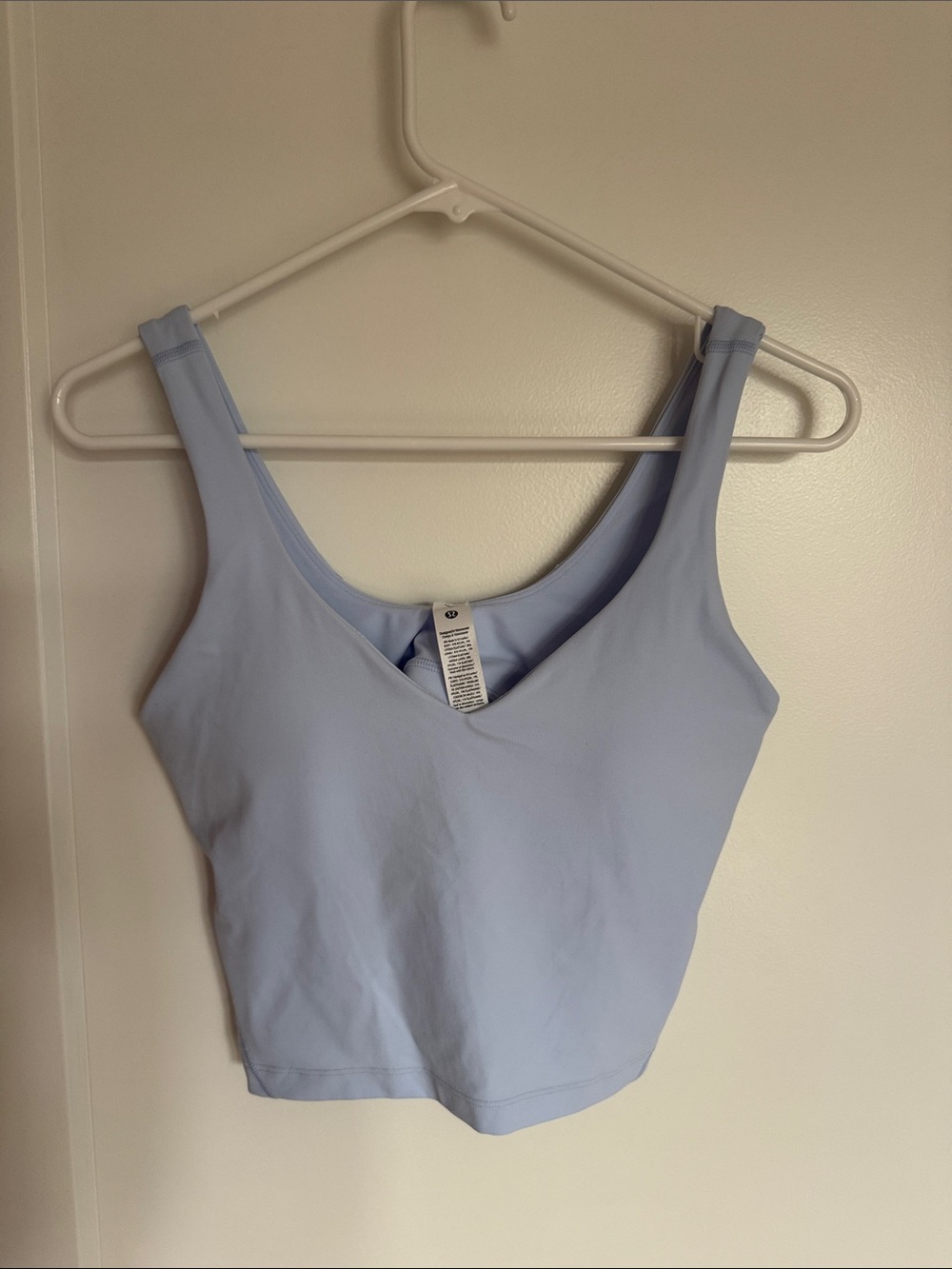 lululemon athletica Light Blue align v-neck Tank Top
